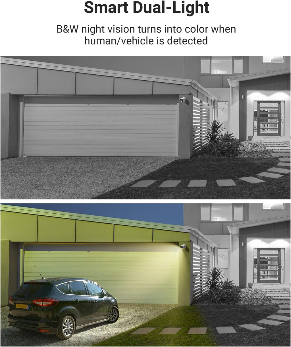 ANNKE 8CH 3K Wired Security Camera System with Smart Dual Light, 2TB HDD