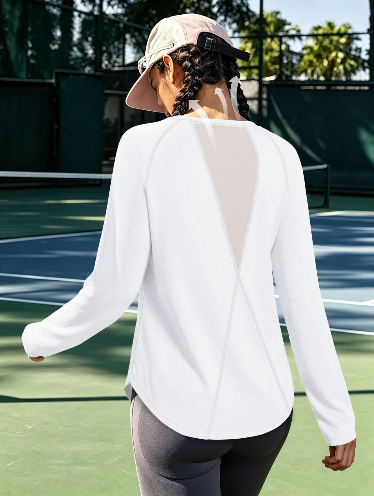 Workout Tops for Women Long Sleeve Shirts Fall Tops Gym Clothes