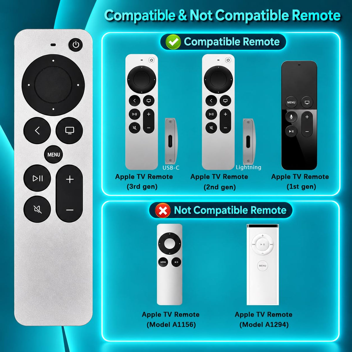 Replacement for Sony Remote,for All 2019-2026 Bravia Smart TV Voice Control