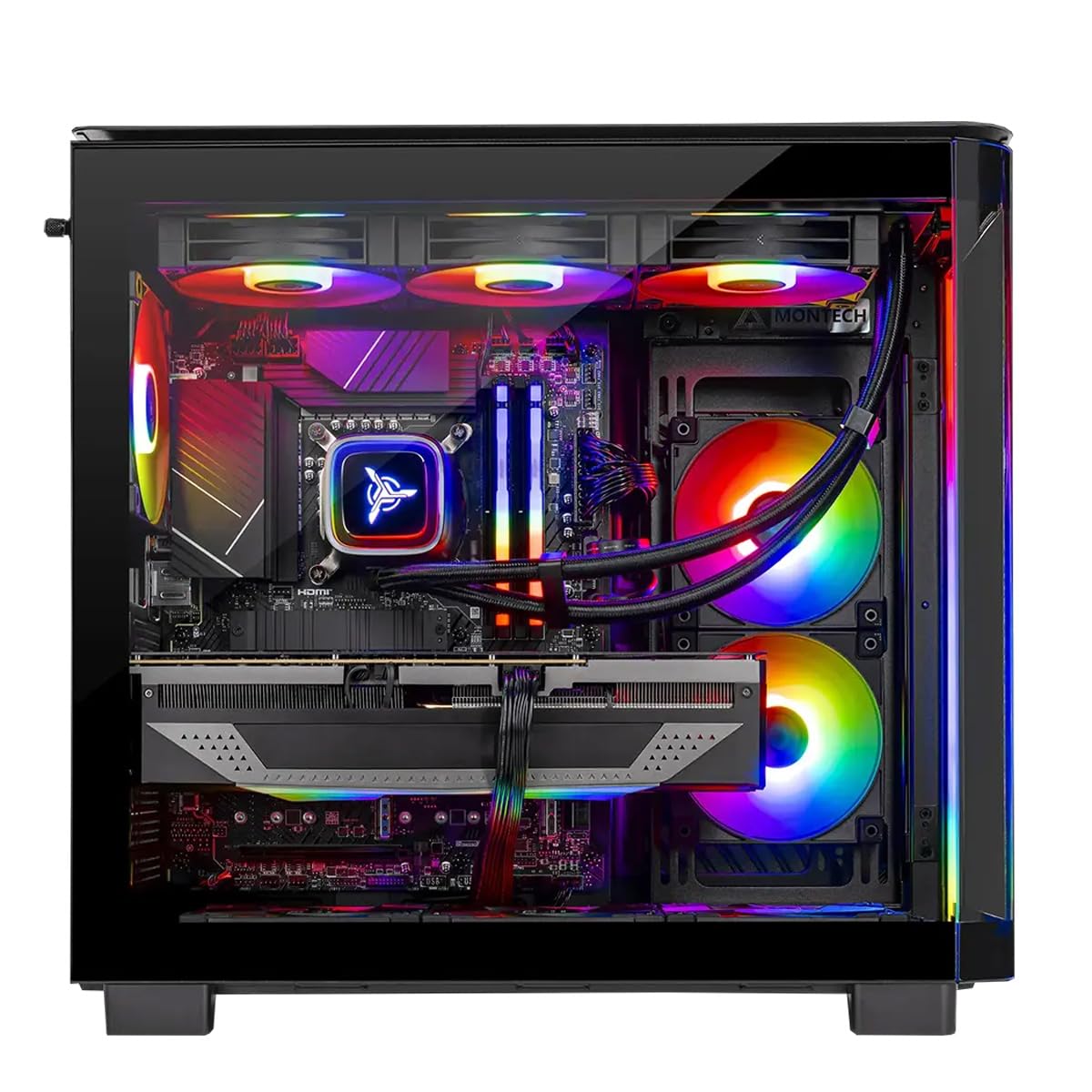 Skytech Gaming PC Desktop, Ryzen 7 7700, RTX 5060 Ti 8GB, 32GB RAM, 1TB SSD