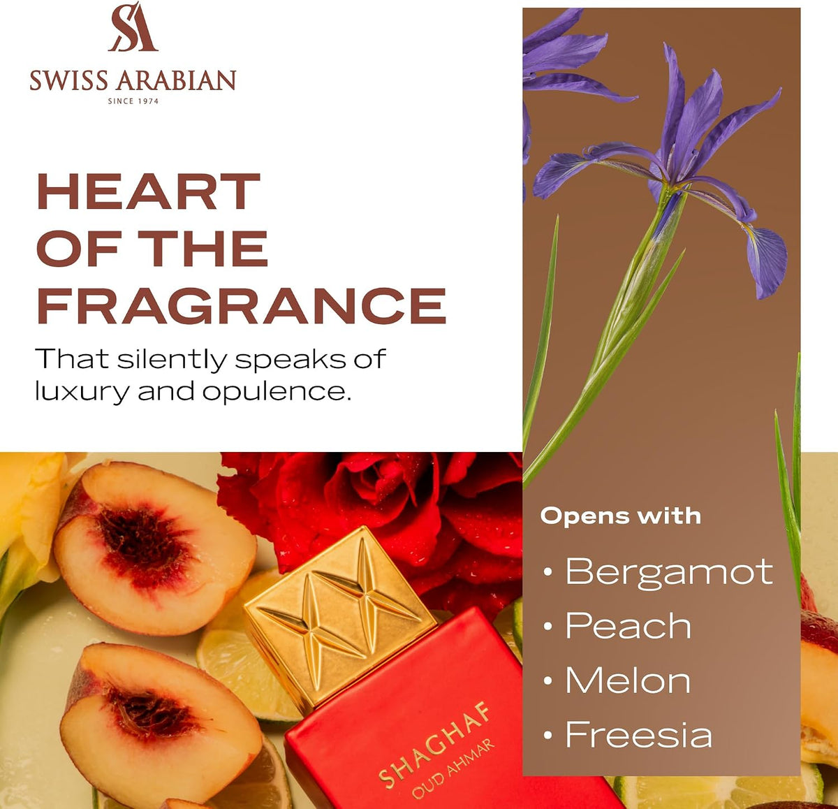 عطر شغف عود اسود للجنسين من سويس ارابيان، او دي بارفان، 75 مل