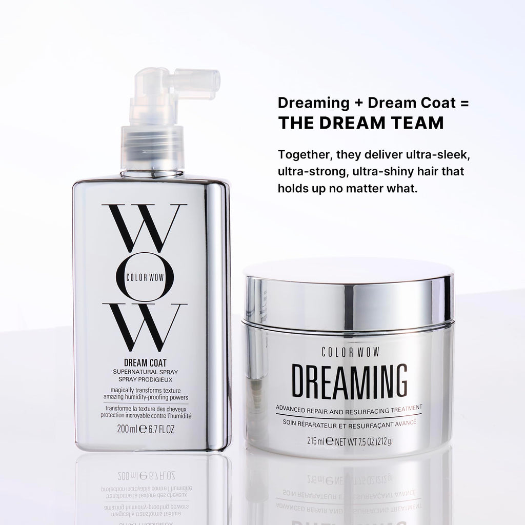 COLOR WOW Dream Coat – Anti-Humidity Frizz Control Spray for Glass Hair