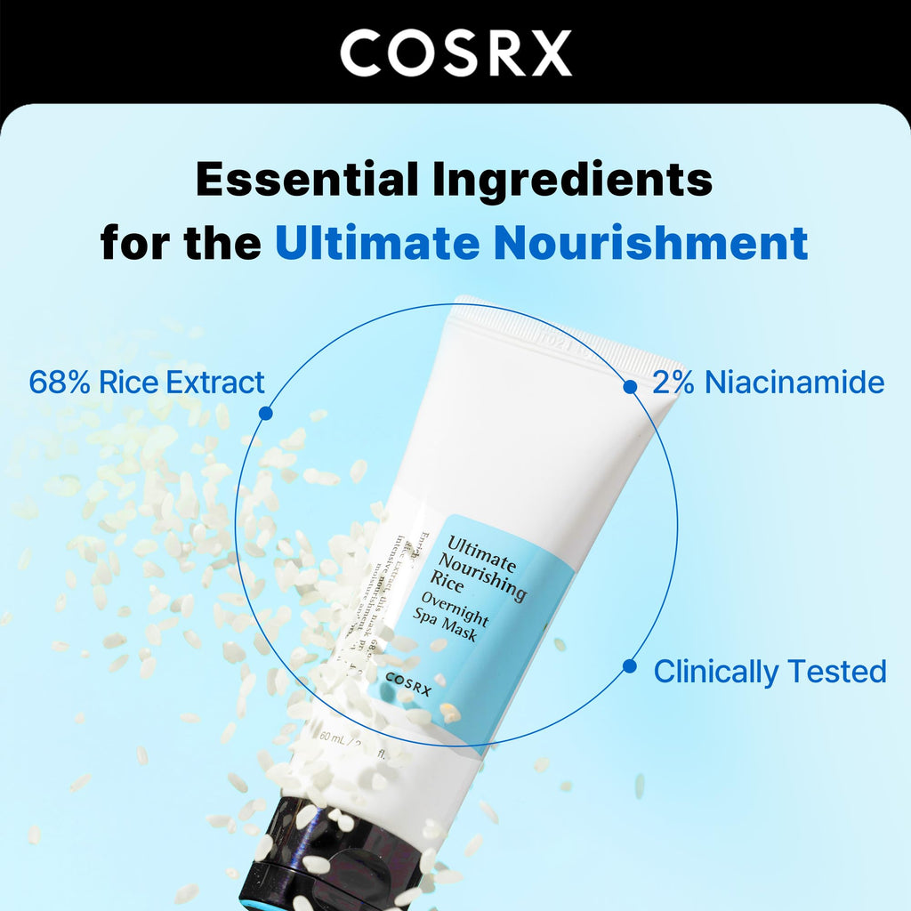 COSRX PDRN Exosome Overnight Face Mask, Korean Glass Skin Glow, 1.69 fl oz