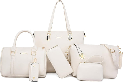 2E-youth Damen Geldbrsen und Handtaschen Set Tragetasche, Umhngetasche