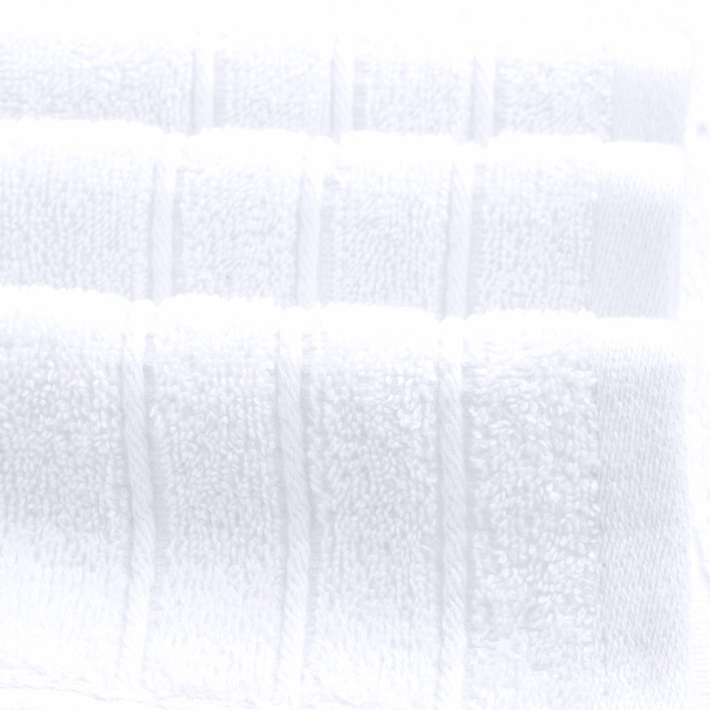 Tens Towels 8 Piece Towel Set, 2 XL Bath, 2 Hand, 4 Washcloth, Black