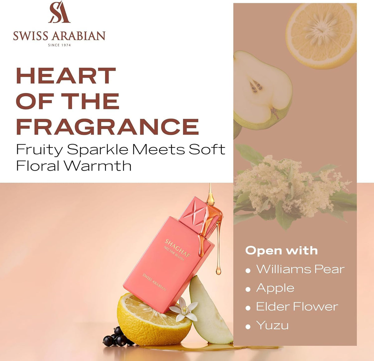 عطر شغف عود اسود للجنسين من سويس ارابيان، او دي بارفان، 75 مل