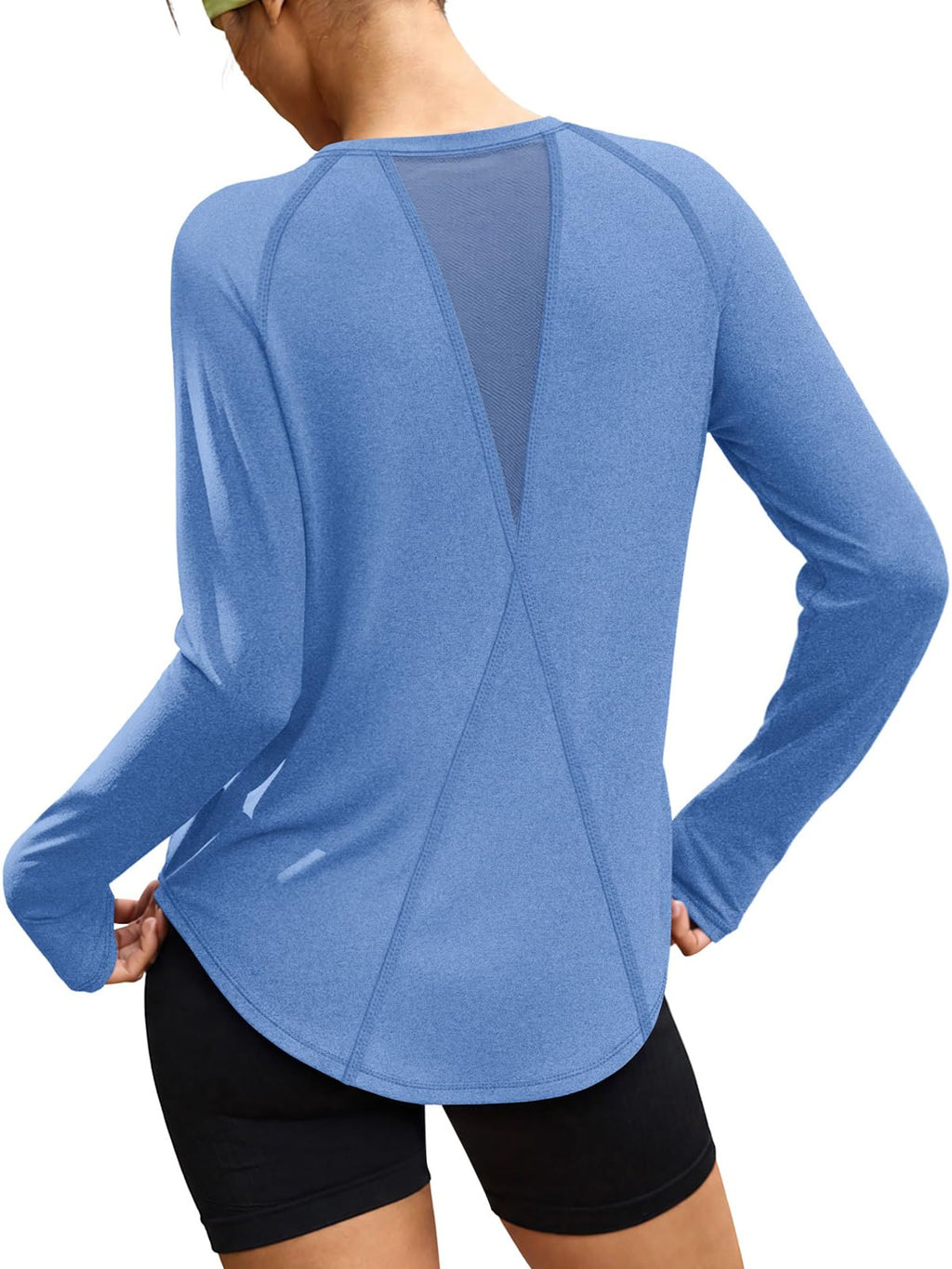 Workout Tops for Women Long Sleeve Shirts Fall Tops Gym Clothes