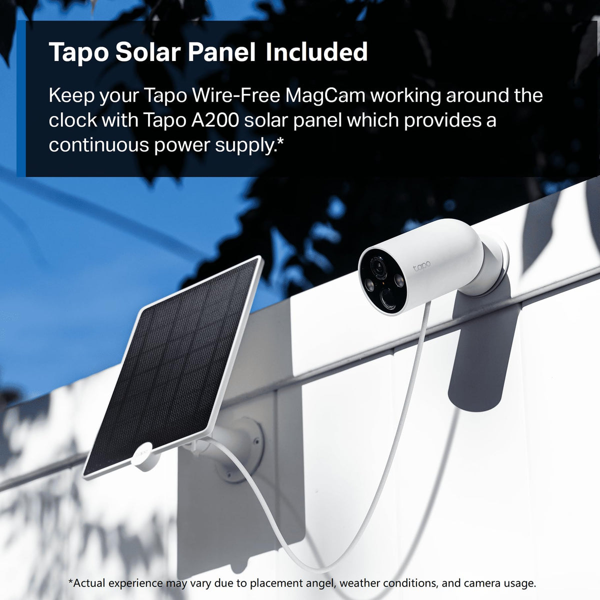 Tapo MagCam 2K+ Security Camera Wireless Outdoor, Battery Powered, C425
