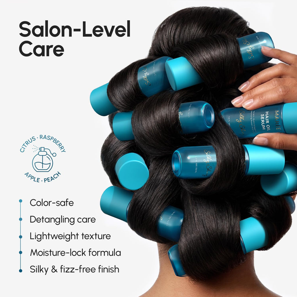 MAREE Hair Oil Serum for Frizzy Hair –Smoothing Oil for Gloss & Styling