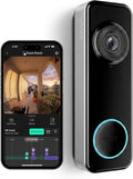 Wyze Battery Video Doorbell Wireless Camera, 1536x1536 HD+ with Color Night Vision, 2-Way Audio, 1:1 Head-to-Toe View, Person/Vehicle/Package Monitor, Wire-Free/Wired Option, 1 Minute Easy Setup