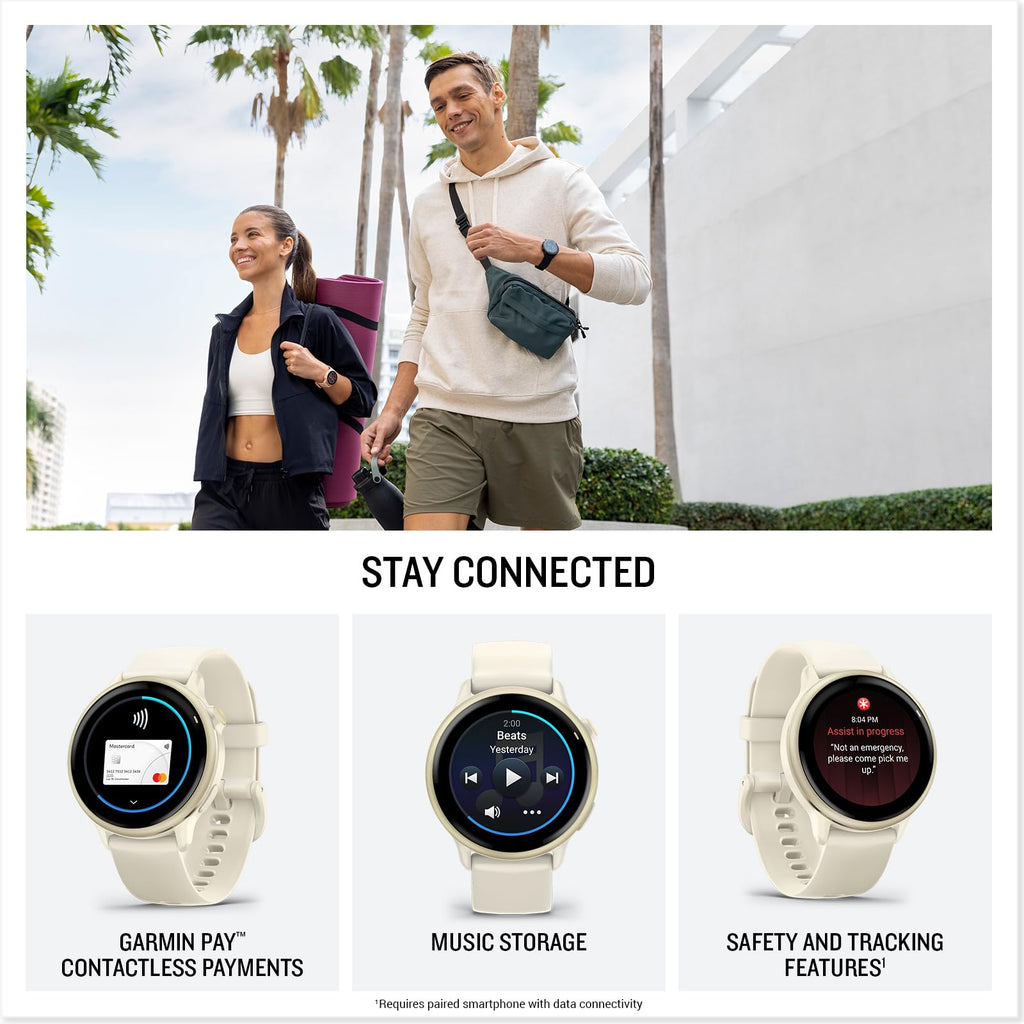 Garmin vívoactive® 6, Health & Fitness GPS Smartwatch, 42mm, Slate