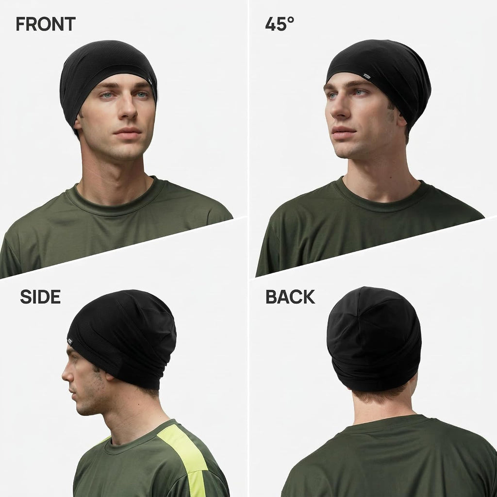 Cooling Skull Cap Sweat Wicking Breathable for Men Women 3 Pack