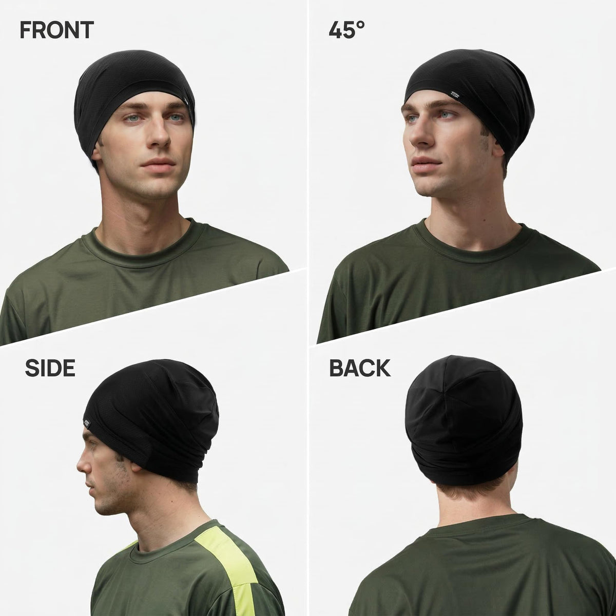 Cooling Skull Cap Sweat Wicking Breathable for Men Women 3 Pack