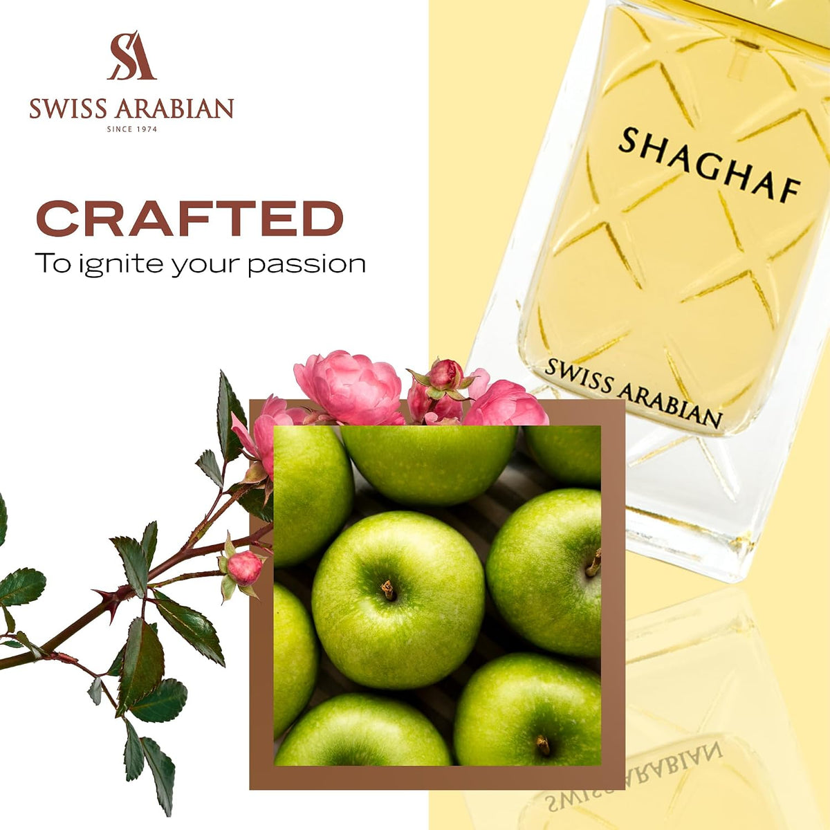 عطر شغف عود اسود للجنسين من سويس ارابيان، او دي بارفان، 75 مل