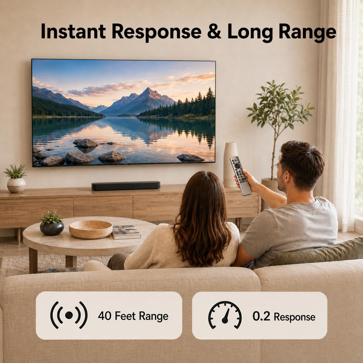 Replacement for Sony Remote,for All 2019-2026 Bravia Smart TV Voice Control