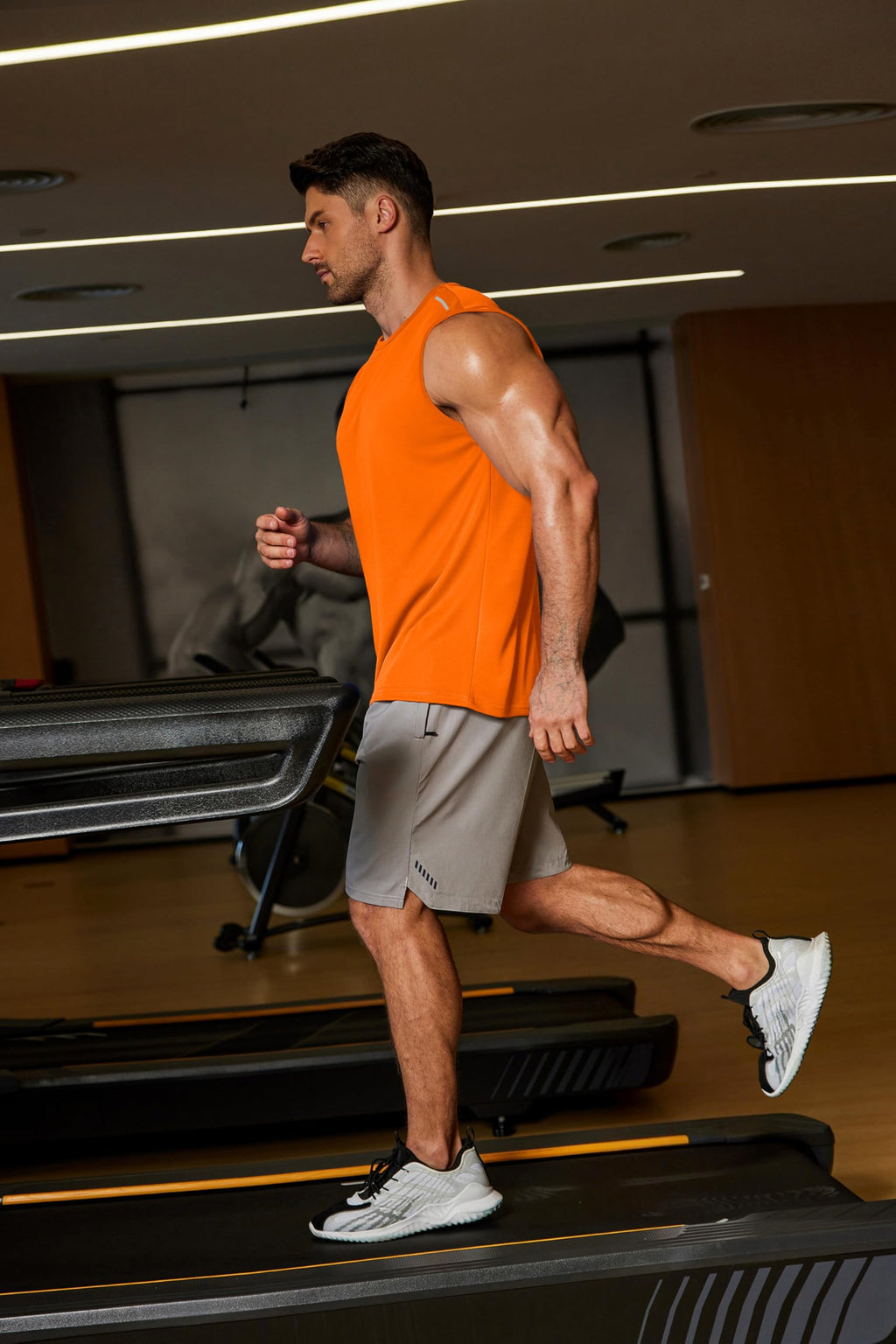 COOFANDY Men's Sleeveless Shirt Quick Dry Workout Tank Top Gym Muscle T Shirts Sport Athletic Tanks Moisture Wicking