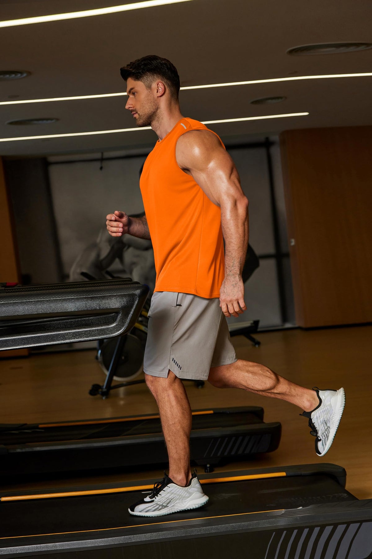 COOFANDY Men's Sleeveless Shirt Quick Dry Workout Tank Top Gym Muscle T Shirts Sport Athletic Tanks Moisture Wicking