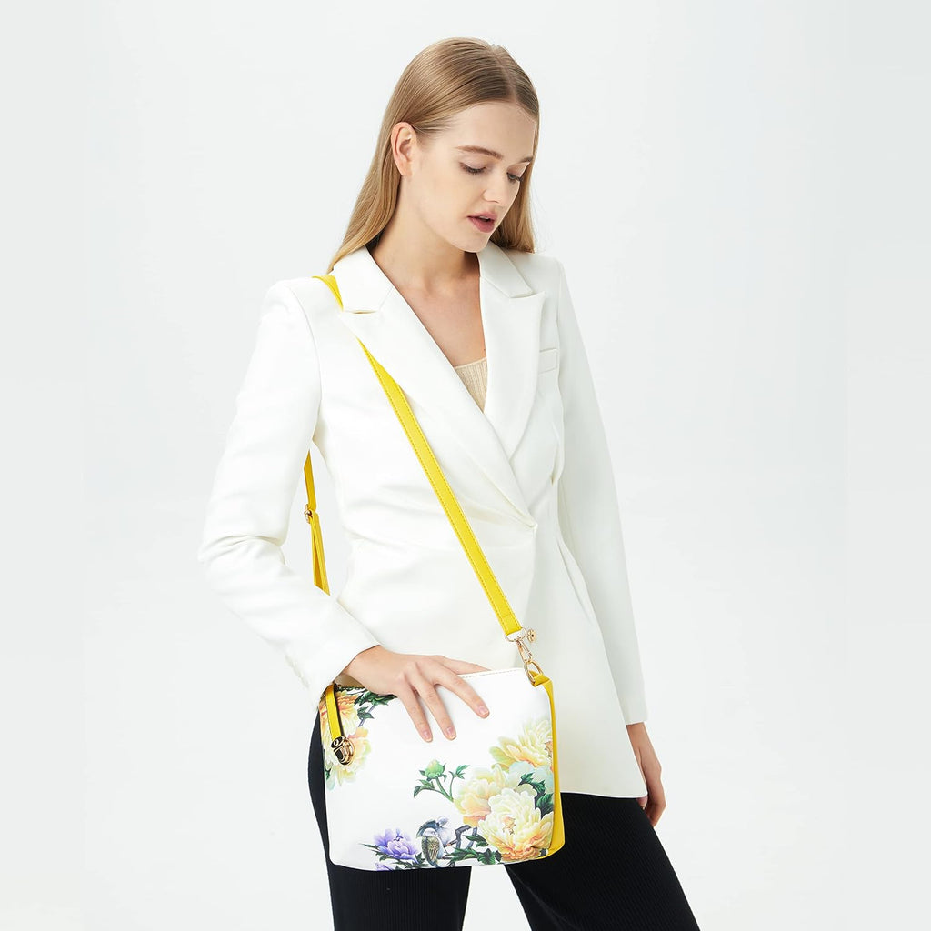 2E-youth Damen Geldbrsen und Handtaschen Set Tragetasche, Umhngetasche
