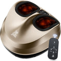 BOB AND BRAD Foot Massager Machine with Heat, FSA Eligible HSA Shiatsu Foot Massager for Plantar Fasciitis & Neuropathy with Kneading & Compression, Cordless Remote Control, Gift for Family, Size 14