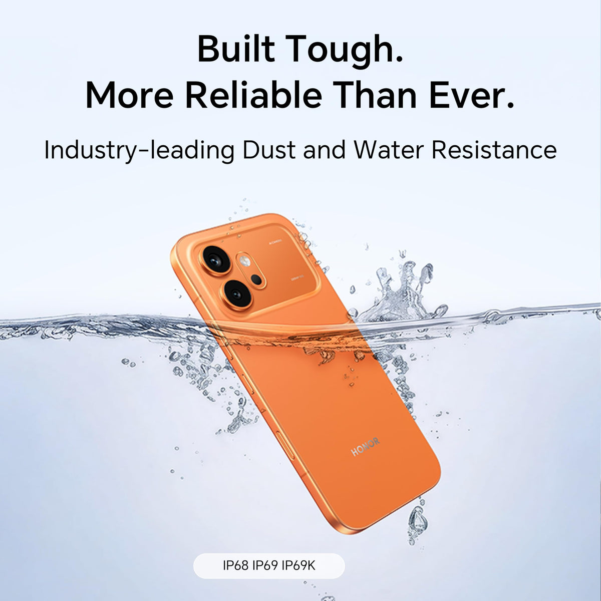 HONOR 600 Dual-SIM 256GB ROM + 8GB RAM (GSM Only | No CDMA) Factory Unlocked 5G Smartphone (Orange) - International Version
