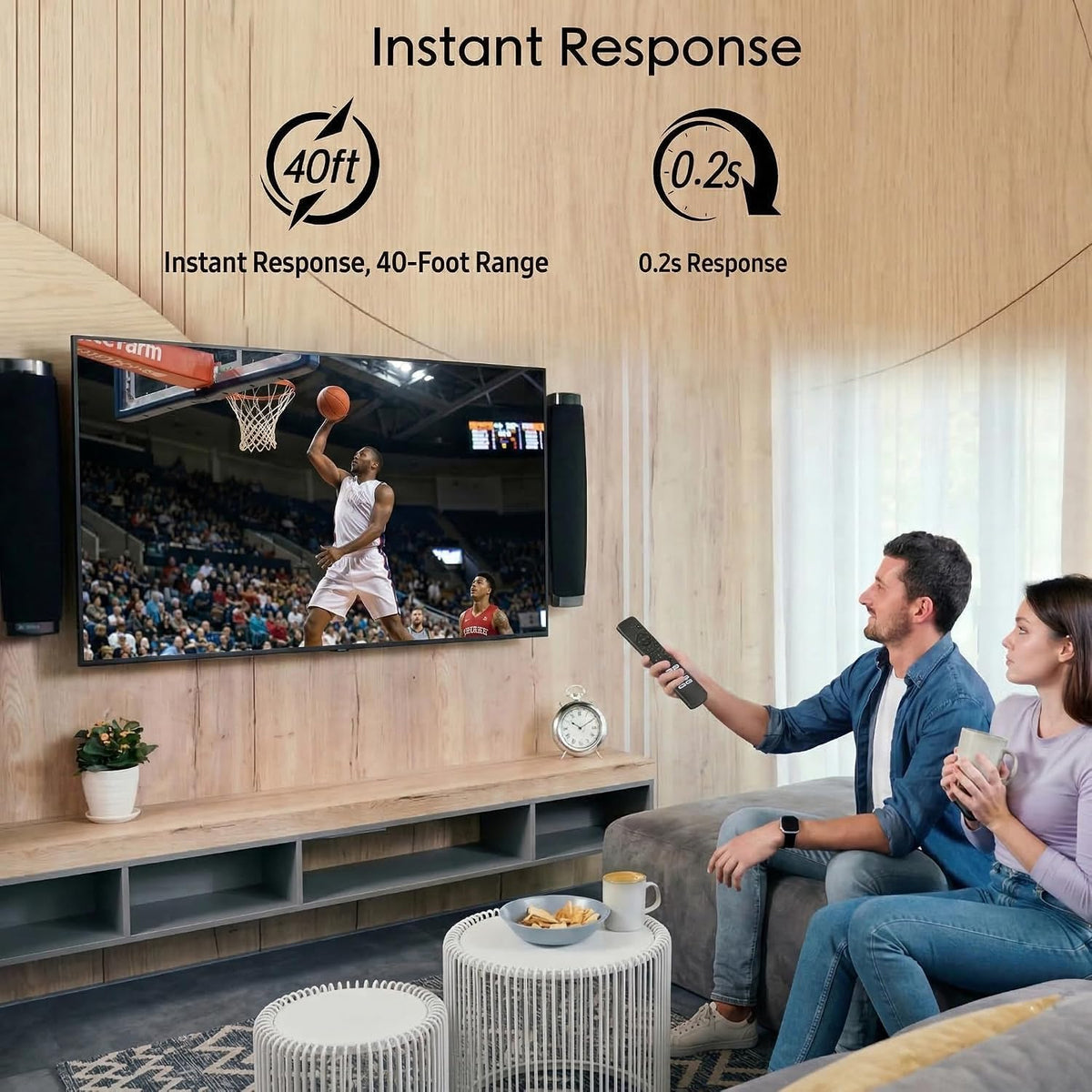 Replacement for Sony Remote,for All 2019-2026 Bravia Smart TV Voice Control