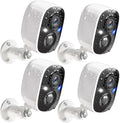 GMK 4 Pack Cameras System, Security Cameras Wireless Outdoor, 2K Video