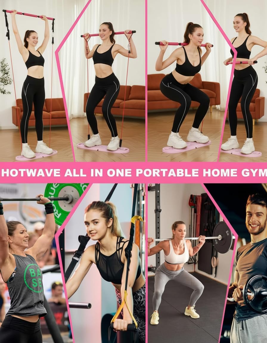 Push Up Board, Portable PushUp Board, Foldable 20 in 1 Push Up Bar