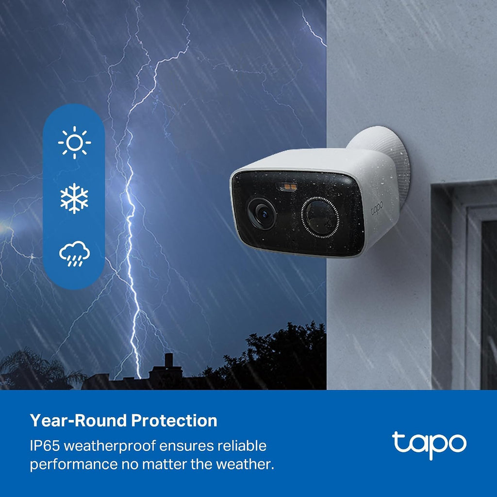 Tapo MagCam 2K+ Security Camera Wireless Outdoor, Battery Powered, C425