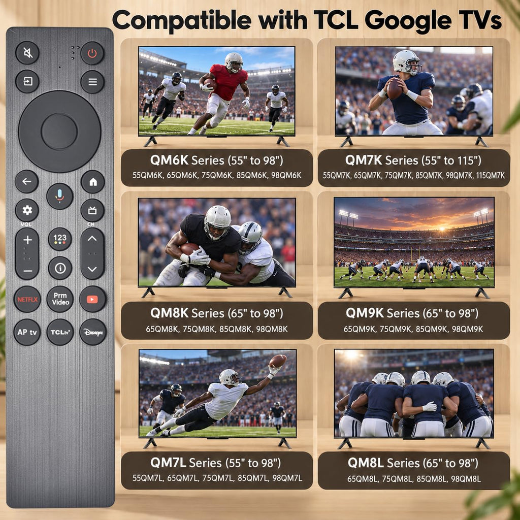 Replacement for Sony TV Voice Remote,for 2019-2026 Sony Bravia Smart TV
