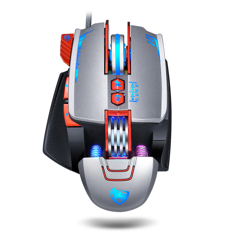 Thunder Wolf V9 gaming mouse gaming machine - souqmart