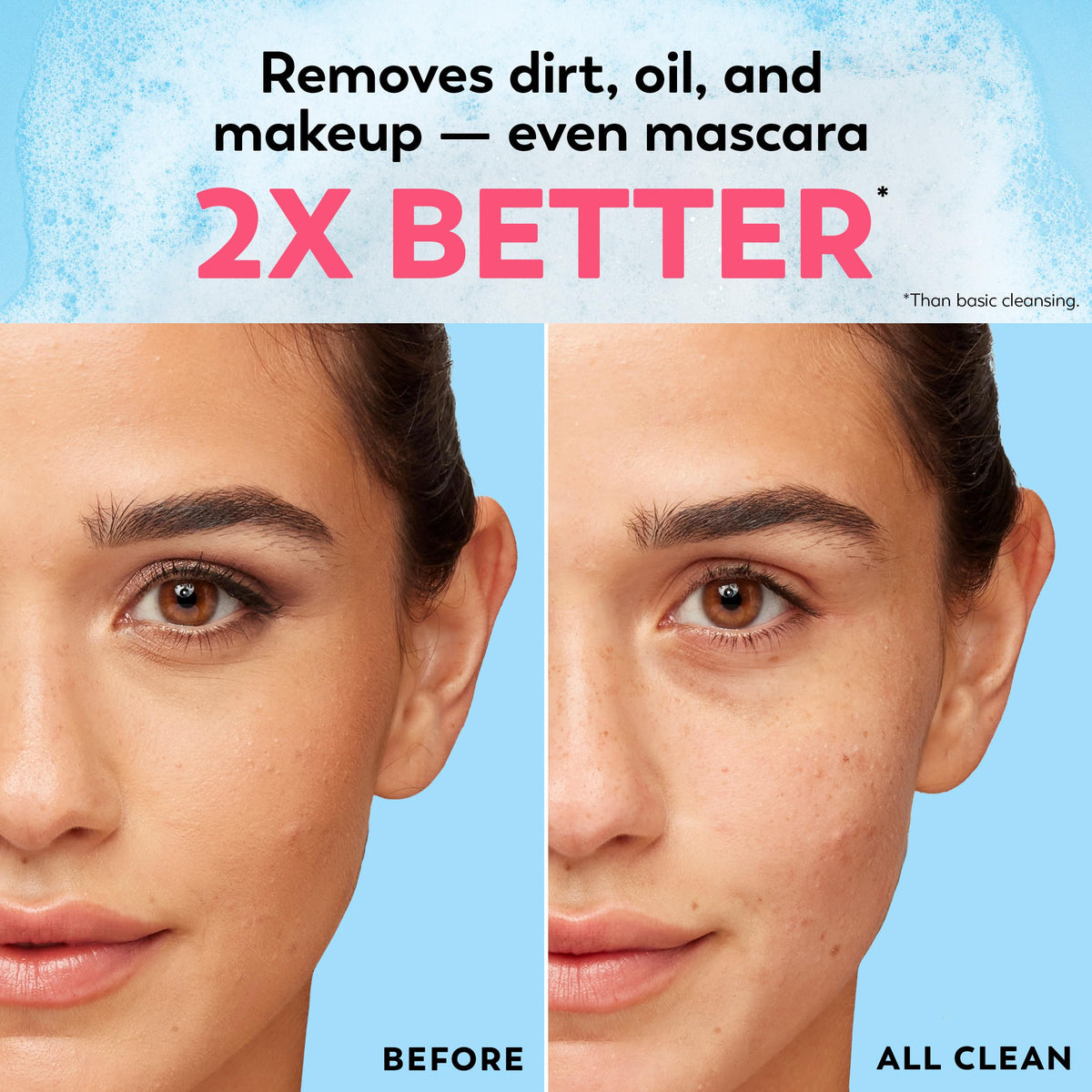 Olay Makeup Remover Wipes, Daily Facials Deep Clean Face Cleanser for Normal to Oily Skin, Alcohol & Fragrance Free, Soft Face Wash Towels, Travel Essentials for Women, Convenient Dry Cloths, 66 ct