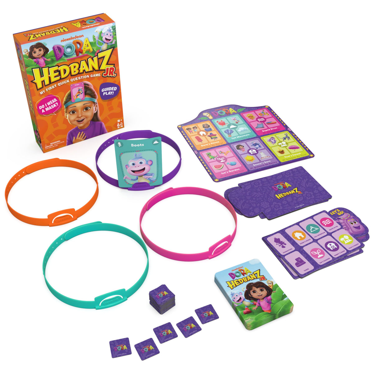 Spin Master Games Hedbanz Picture Guessing Game for Family Game Night