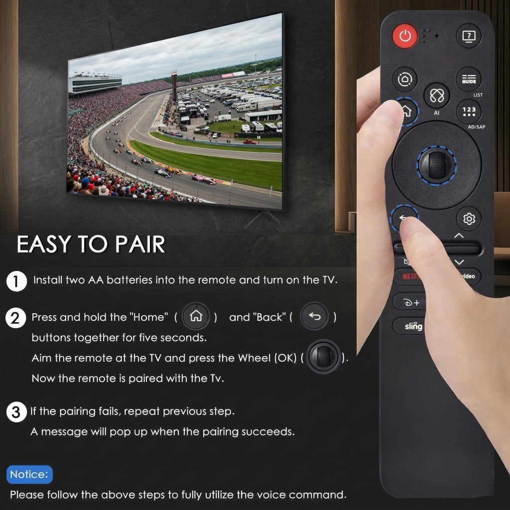 Replacement for Sony TV Voice Remote,for 2019-2026 Sony Bravia Smart TV