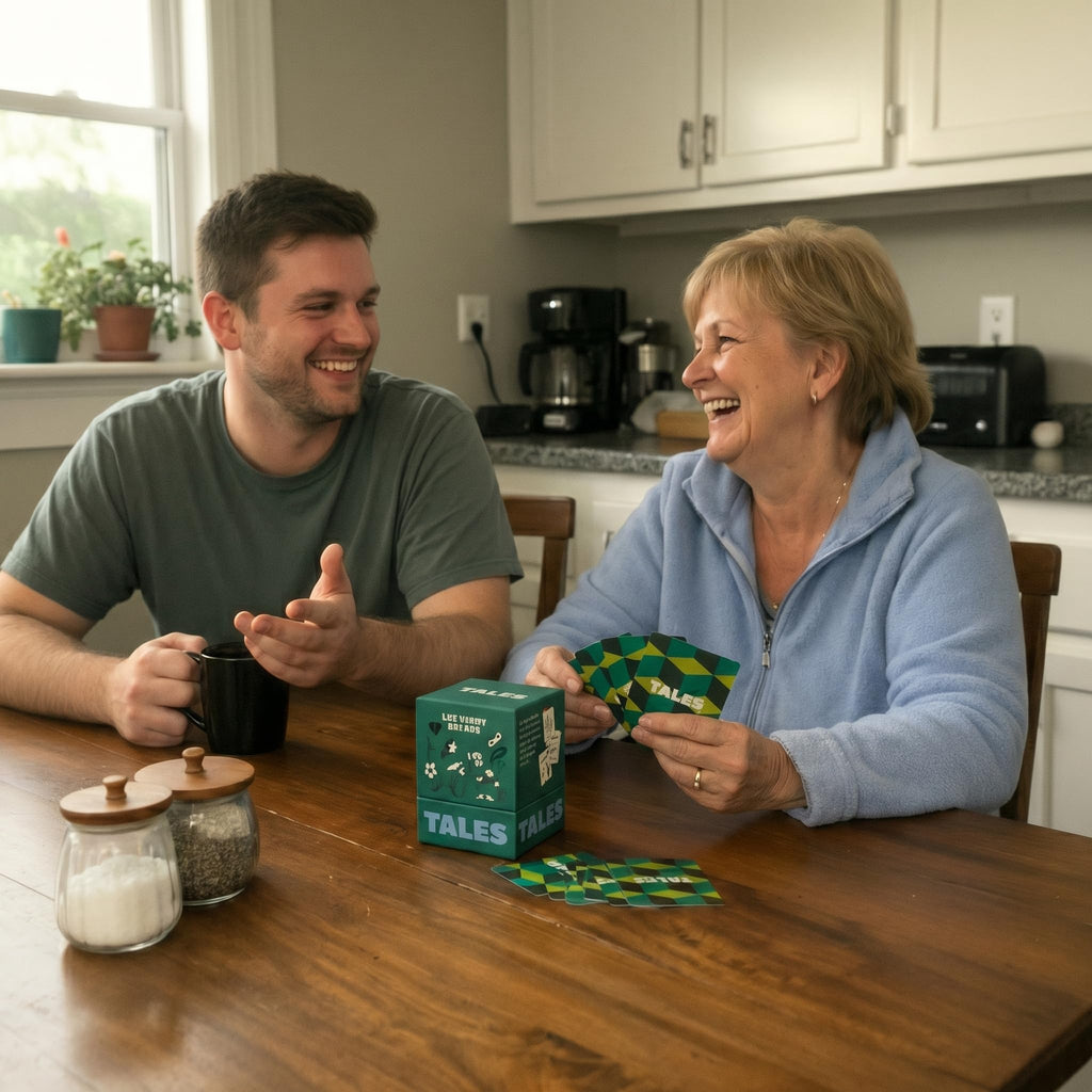 TALES 150 Conversation Cards, Kids Edition, Road Trip Game, Family Bonding