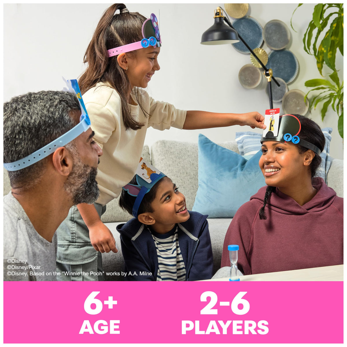 Spin Master Games Hedbanz Picture Guessing Game for Family Game Night
