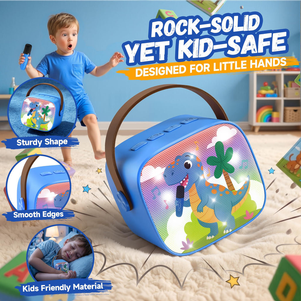 YLL Karaoke Machine for Kids, Birthday Gifts for Girls 3 4 5 6 7+Years Old