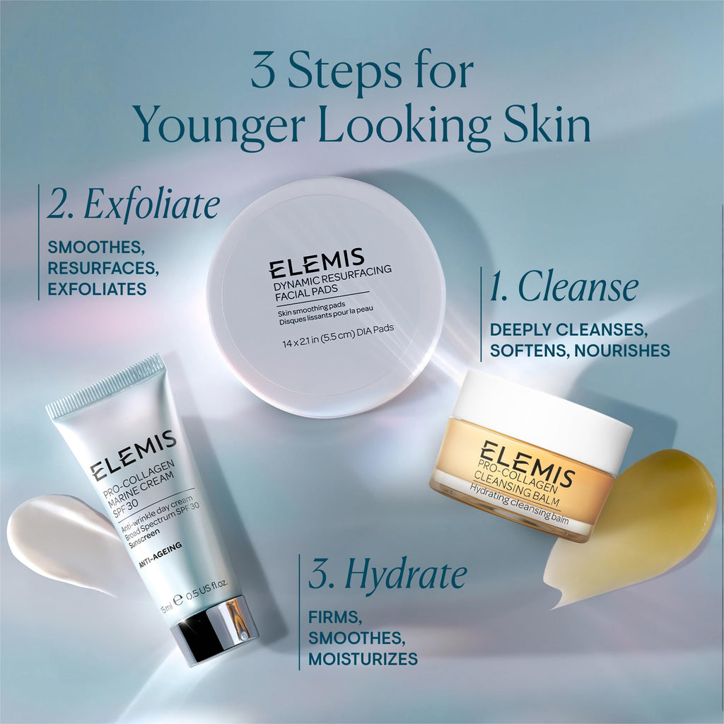 ELEMIS Dynamic Resurfacing Facial Pads, Gentle Textured Treatment
