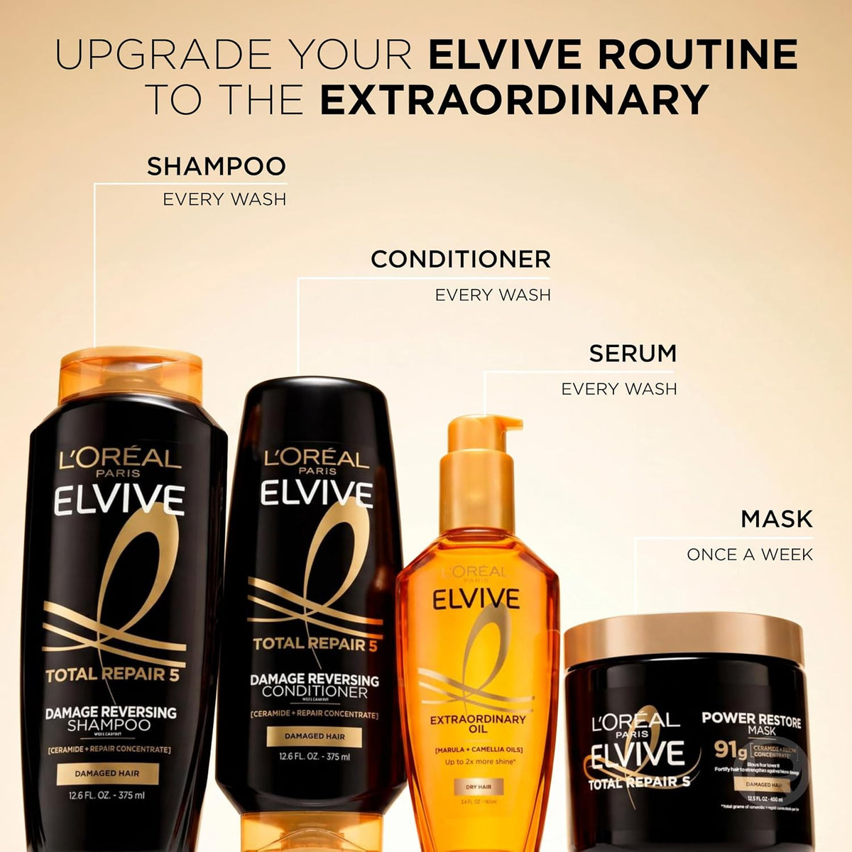 L'Oreal Paris Elvive Extraordinary Oil, Multi-Use Hair Oil, 3.4 Fl Oz