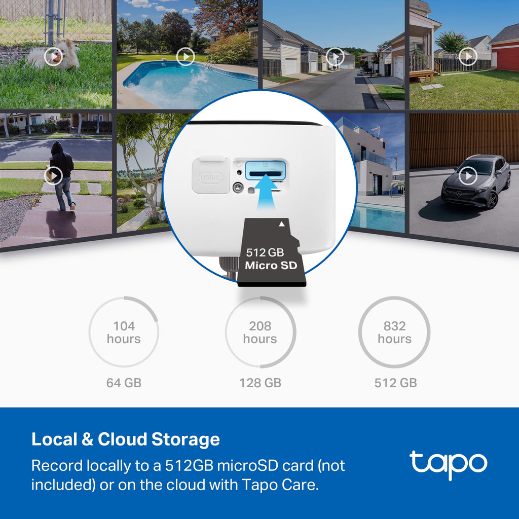 Tapo MagCam 2K+ Security Camera Wireless Outdoor, Battery Powered, C425