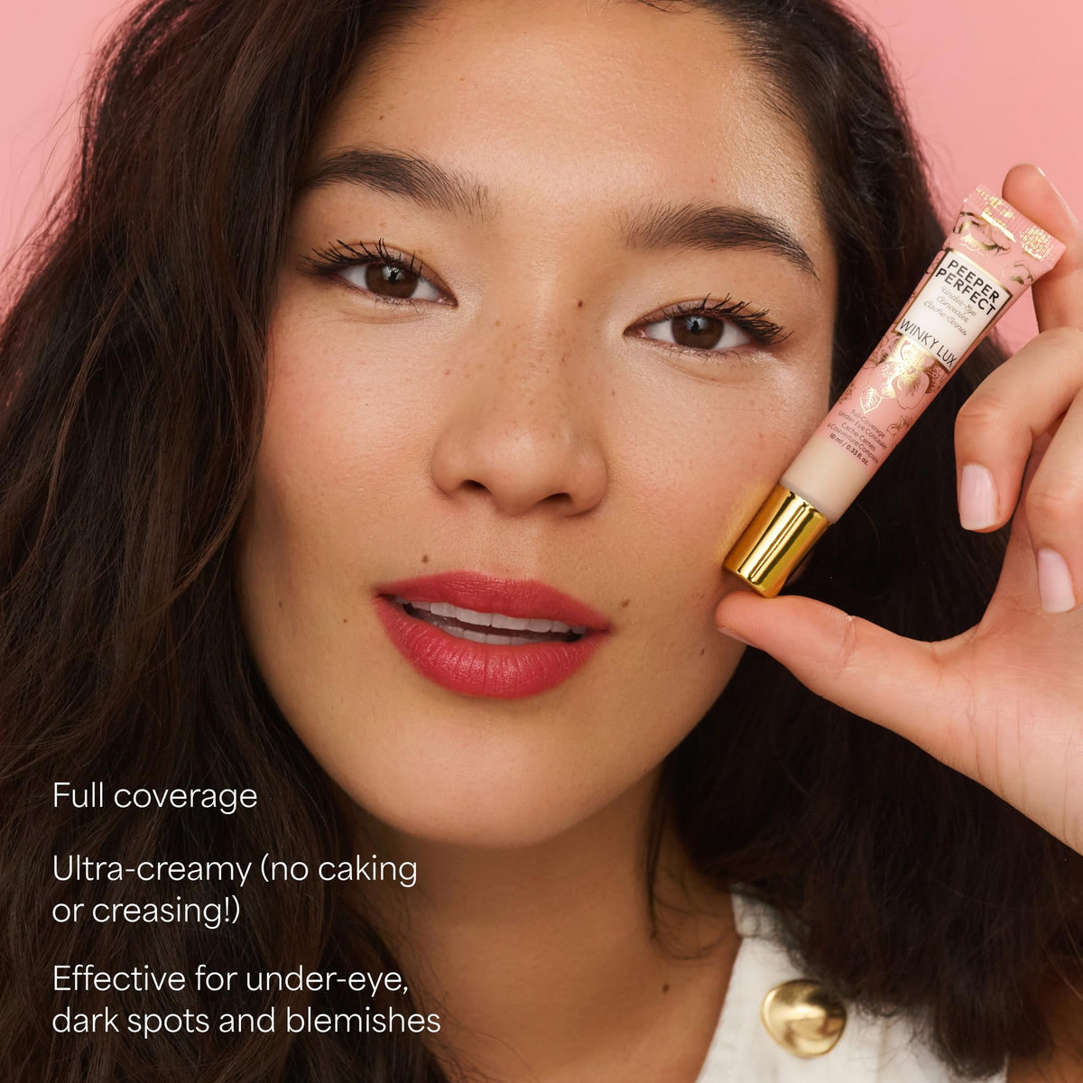 WINKY LUX Peeper Perfect Under Eye Concealer - Light Beige, Creaseless