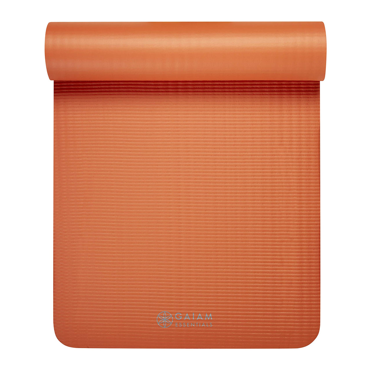 Gaiam Thick Yoga Mat, Exercise & Fitness Mat with Easy-Cinch Carrying Strap