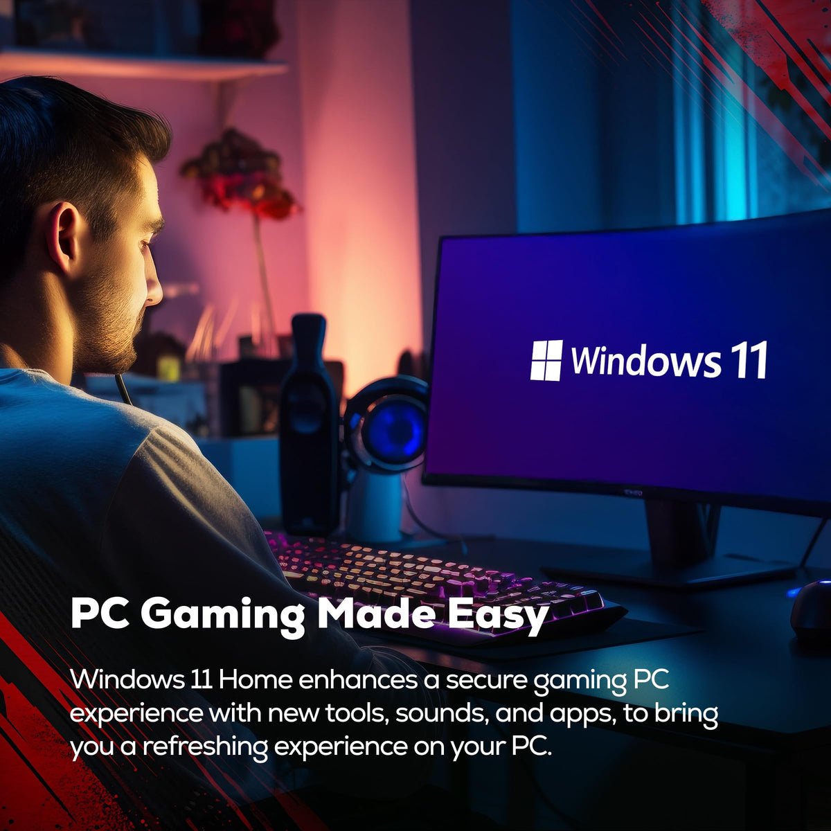 iBUYPOWER Element Gaming PC Desktop Computer Intel Core i7 14700F CPU, NVIDIA GeForce RTX 5070 12GB GPU, 32GB DDR5 RAM, 1TB NVMe SSD, Windows 11 Home, Gamer Keyboard and Mouse - EBI7N5704