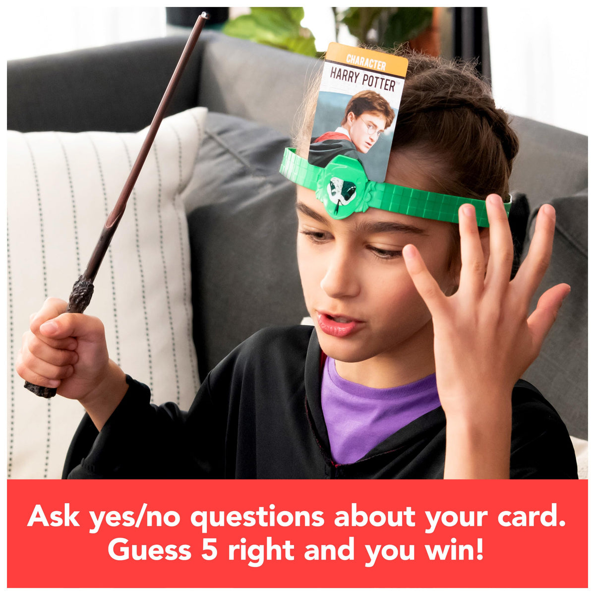 Spin Master Games Hedbanz Picture Guessing Game for Family Game Night