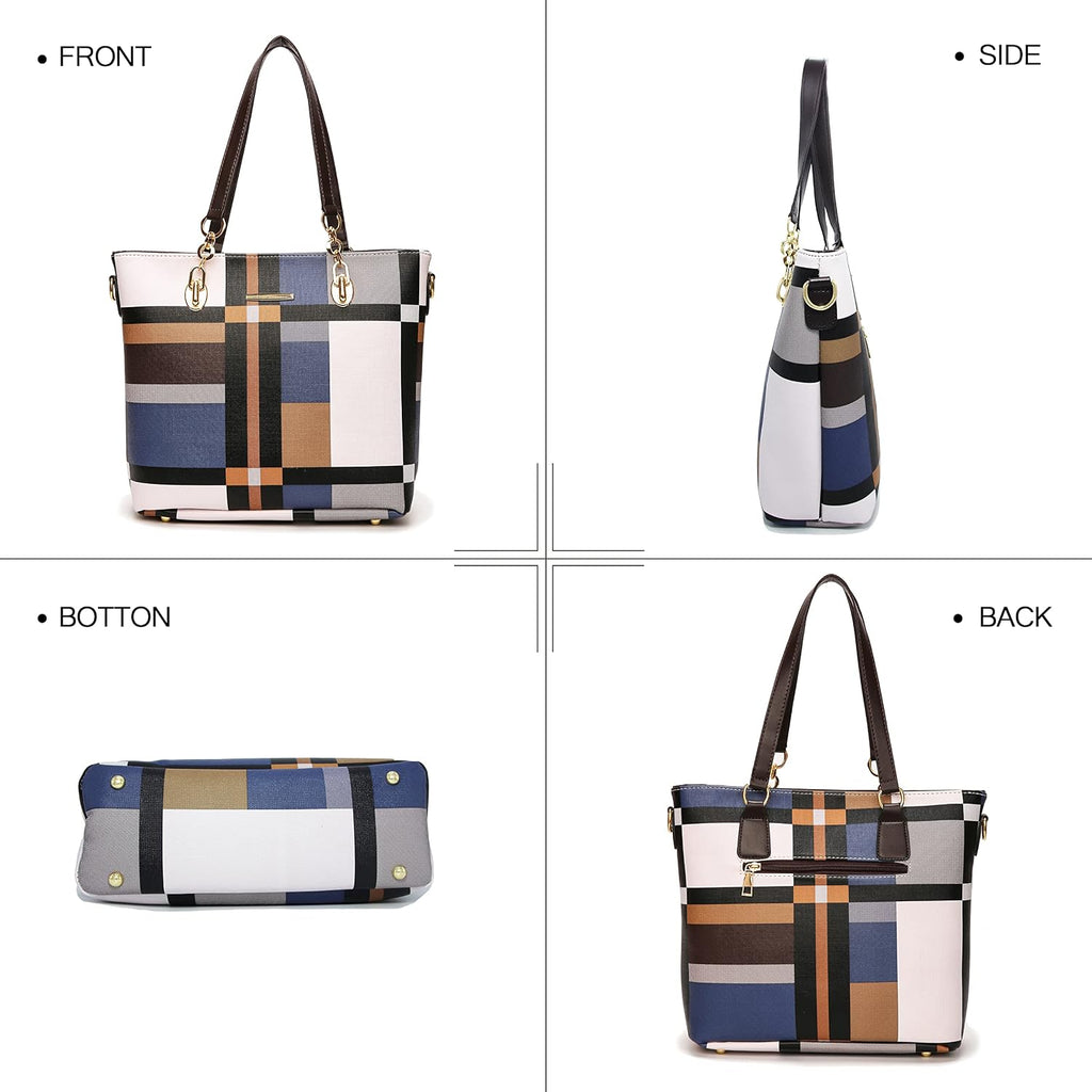 2E-youth Damen Geldbrsen und Handtaschen Set Tragetasche, Umhngetasche