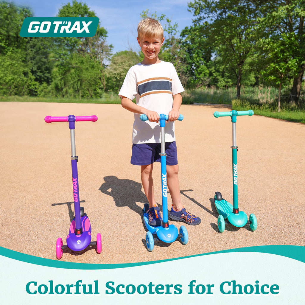 Gotrax KS1 Kids Kick Scooter, 3 Wheels for Boys & Girls 2-8, Gifts