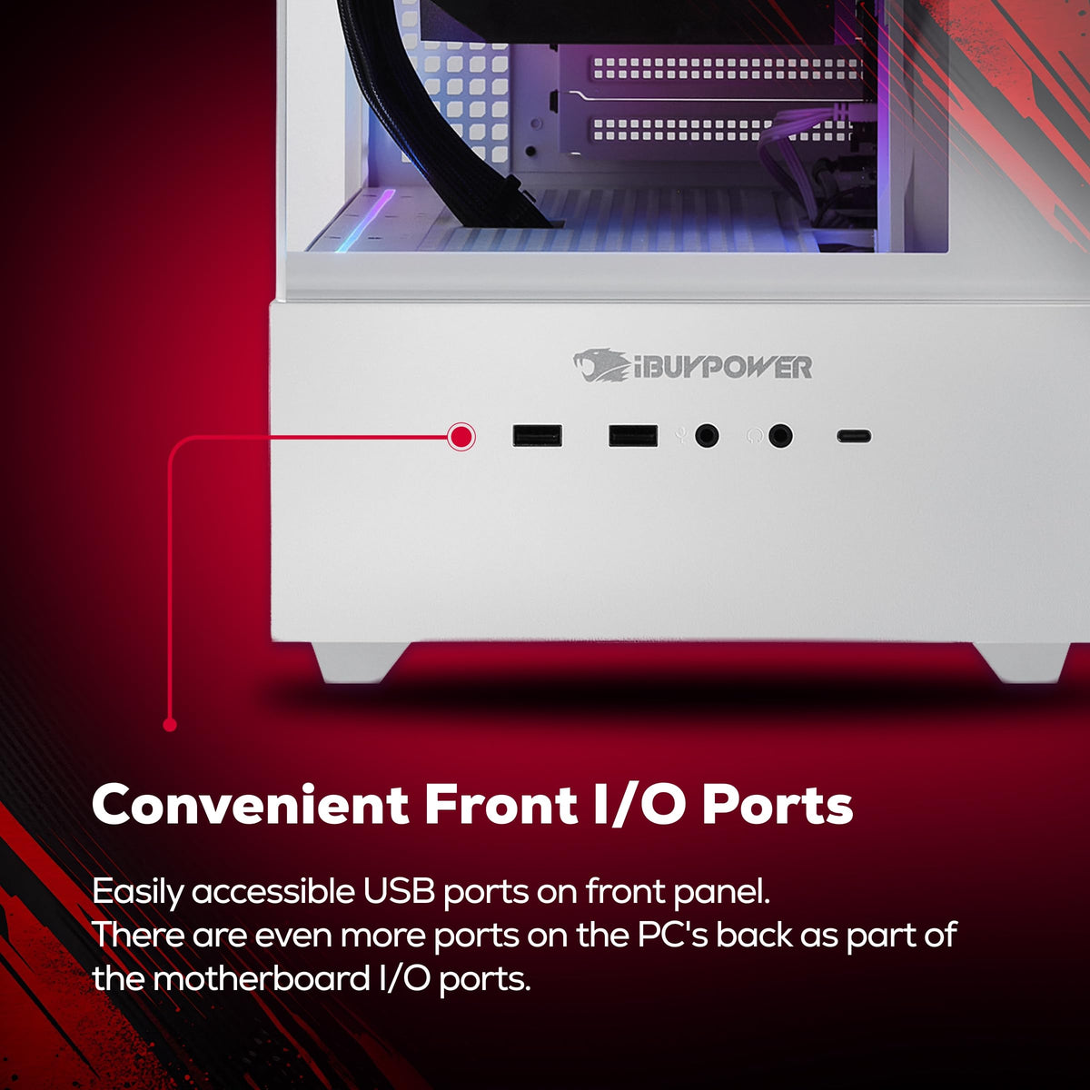 iBUYPOWER Element Gaming PC Desktop Computer Intel Core i7 14700F CPU, NVIDIA GeForce RTX 5070 12GB GPU, 32GB DDR5 RAM, 1TB NVMe SSD, Windows 11 Home, Gamer Keyboard and Mouse - EBI7N5704