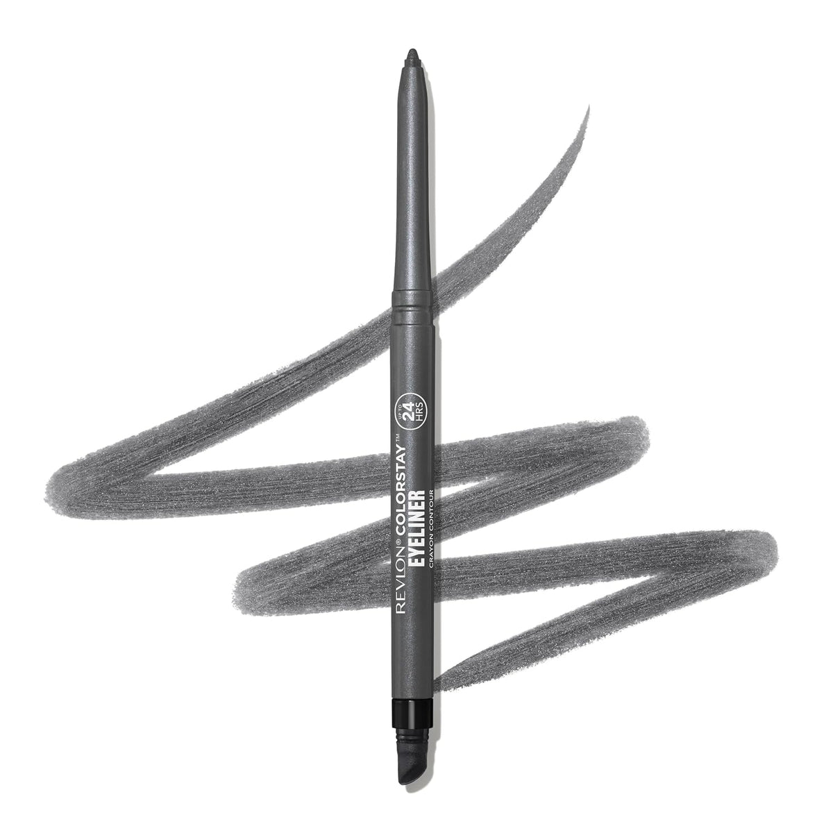 Revlon ColorStay Pencil Waterproof Eyeliner, 201 Black, 2 pack