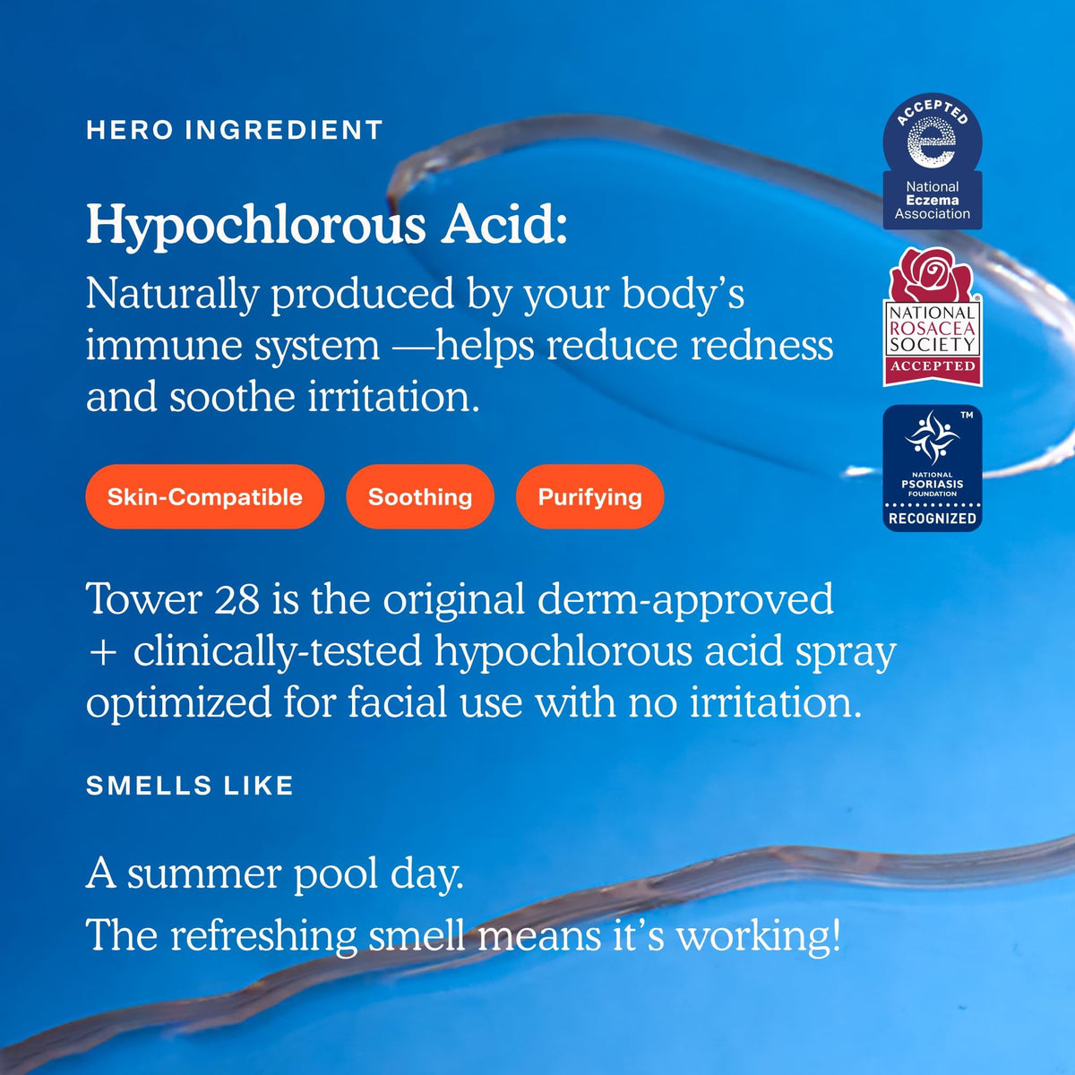 Tower 28 SOS Hypochlorous Acid Spray, Everyday Skin Care Mist (4 oz)