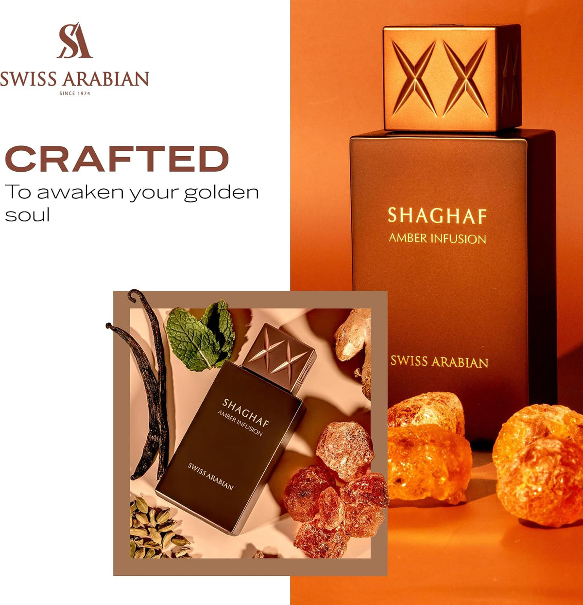 عطر شغف عود اسود للجنسين من سويس ارابيان، او دي بارفان، 75 مل