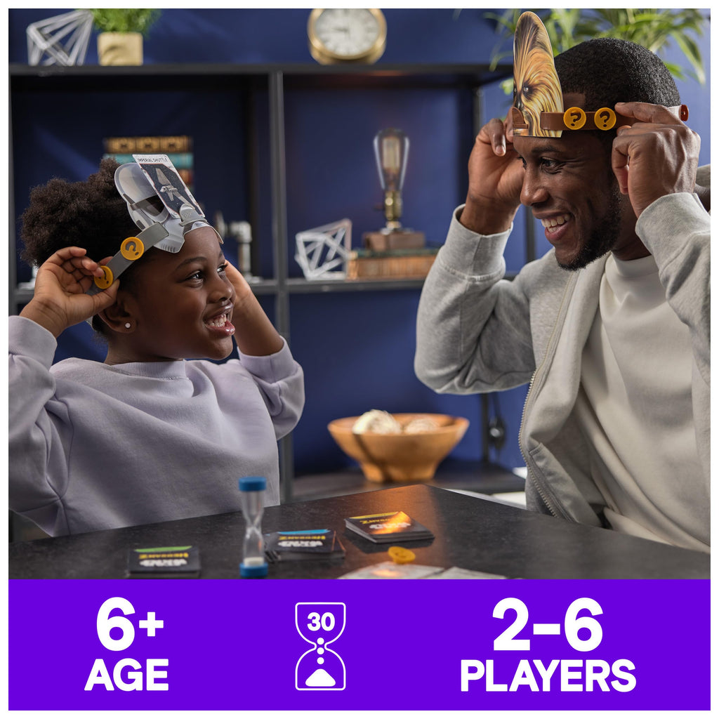 Spin Master Games Hedbanz Picture Guessing Game for Family Game Night